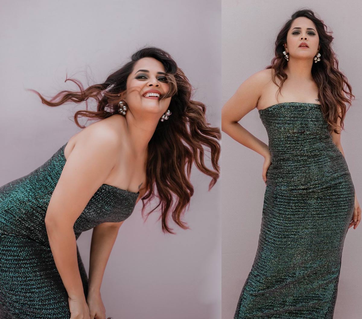 anasuya  సొగసులతో చంపుతున్న అనసూయ 
