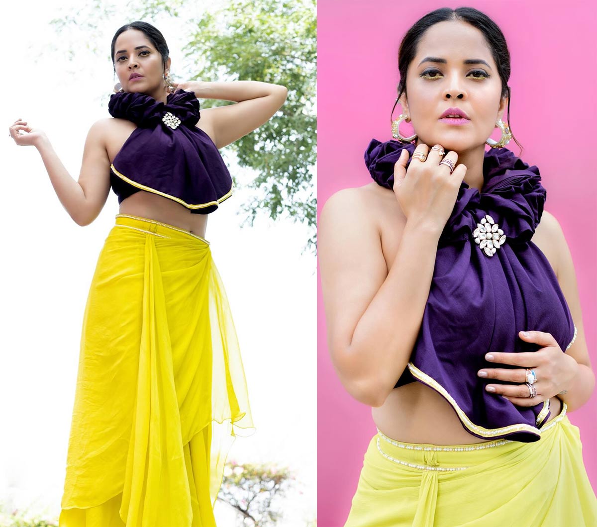 anasuya bharadwaj  కిర్రాక్ లుక్ లో అనసూయ 