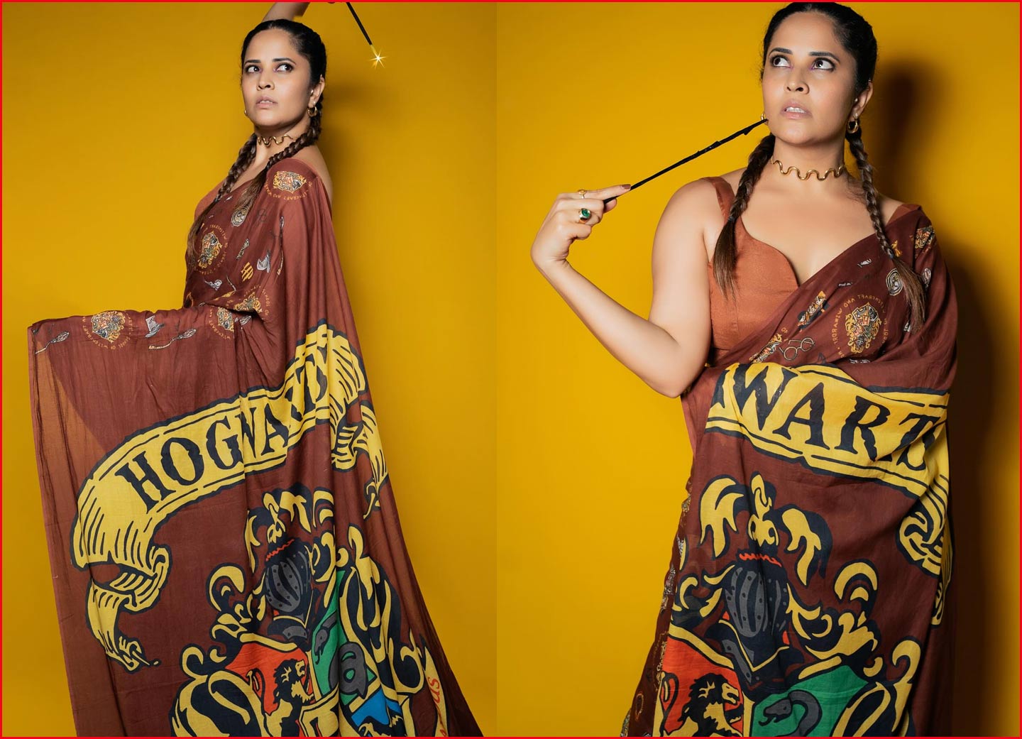 anasuya  డ్రామా కోసం అనసూయ లుక్ 