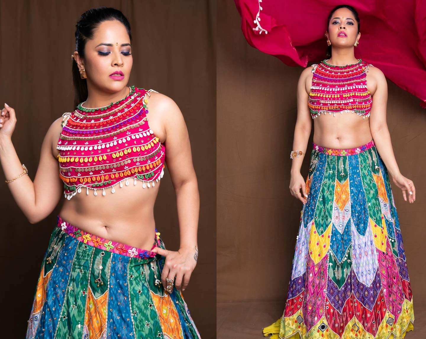 anasuya  అనసూయ అందాల అరాచకం 