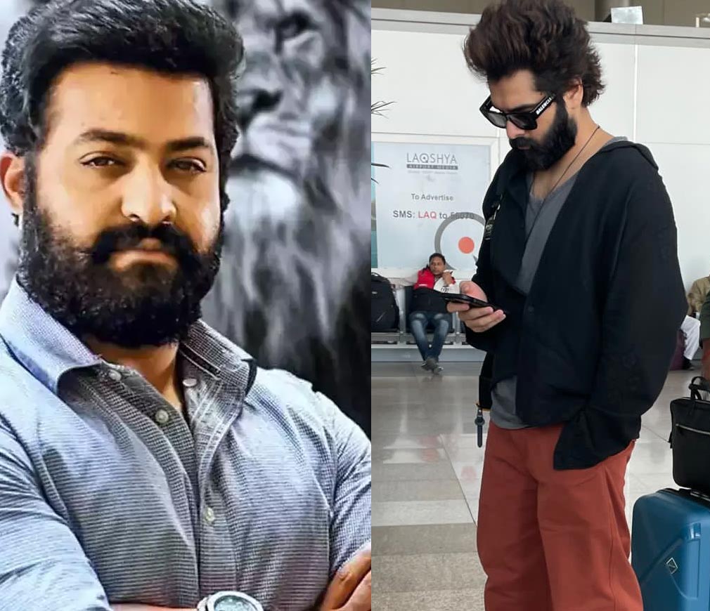 ram pothineni,ntr  ఎన్టీఆర్ లుక్ లో మరో హీరో