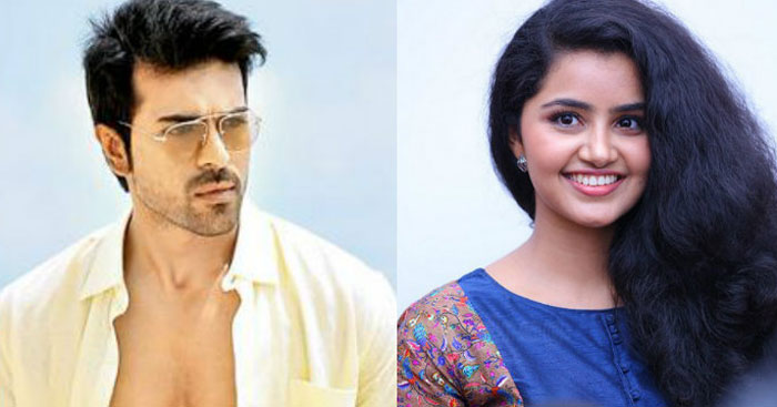 ram charan,boyapati srinu,anupama parameswaran,heroine  చరణ్ కి హీరోయిన్ ఫిక్స్ అయ్యిందా !