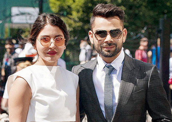 virat kohli,anushka sharma,reception,honeymoon mood  విరుష్క హనీమూన్‌ మూడ్ లో ఉన్నారు!