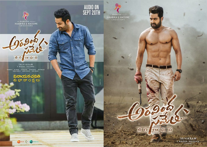 jr ntr,aravinda sametha,release date,posters,fans,happy  వీరరాఘవుడు క్లారిటీ ఇచ్చేశాడు