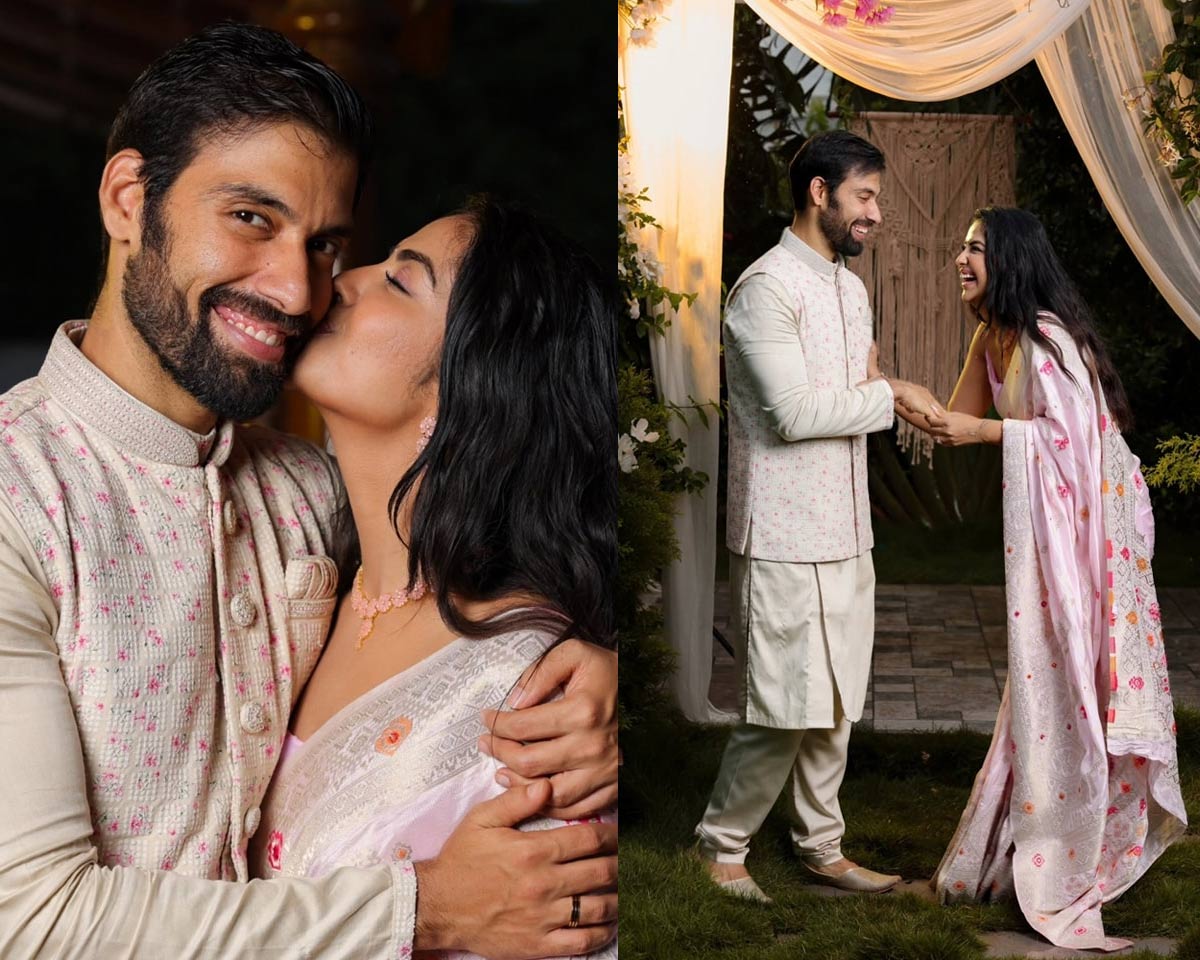 avika gor  ఎంగేజ్మెంట్ చేసుకున్న చిన్నారి పెళ్లికూతురు