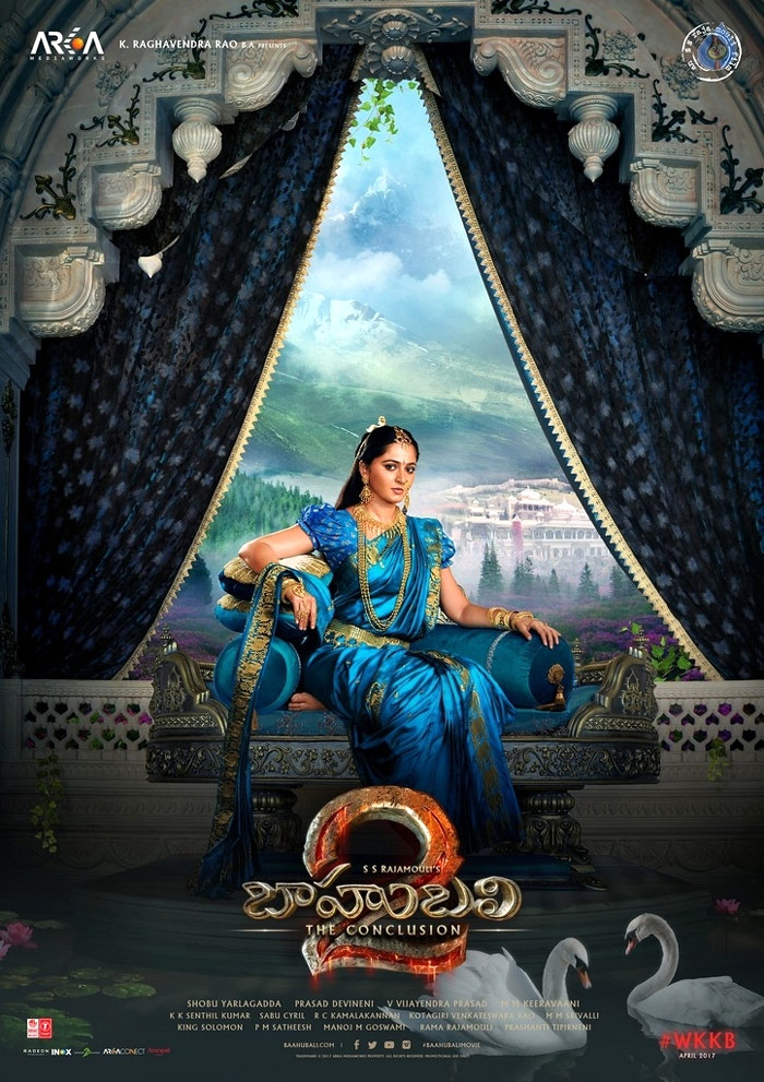 anushka shetty,baahubali 2,devasena look,ss rajamouli,prabhas  అనుష్క ని చూసి అందరూ పడిపోవాల్సిందే..!