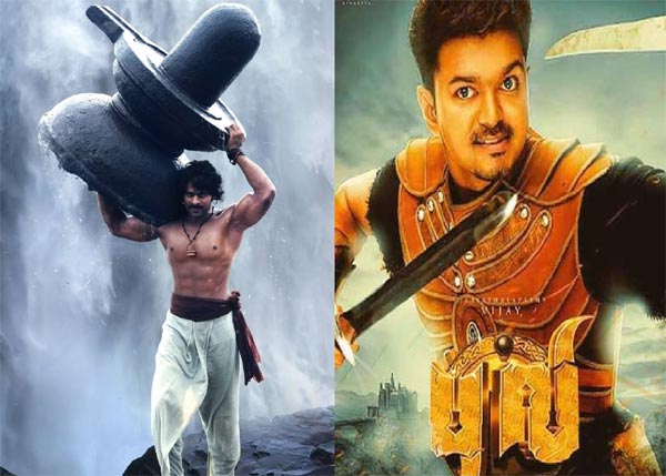 bahubali,puli,vijay,prabhas,simbudevan,shankar  'బాహుబలి'ని చూసి 'పులి' వాతలు పెట్టుకుంటోందా? 