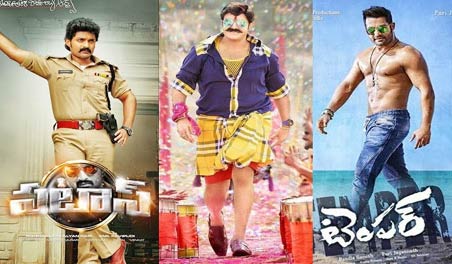 balakrishna,lakshmi narasimha,negative touch,patas,ntr temper  రివర్స్ గేర్ లో నందమూరి హీరోలు..!