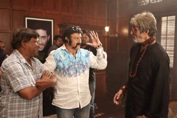 balakrishna,raitu movie,amitabh bachchan,krishna vamsi,sarkar 3 sets  బిగ్ బి కోసం బాలయ్య వెళ్ళింది ఇందుకేనా?