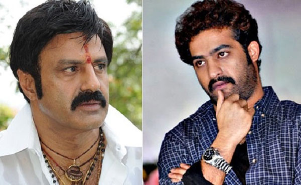 balakrishna.junior ntr,senior ntr history movie,director trvikram,biophic story  జూనియర్‌ను బాలయ్య హైజాక్‌ చేశాడా...?