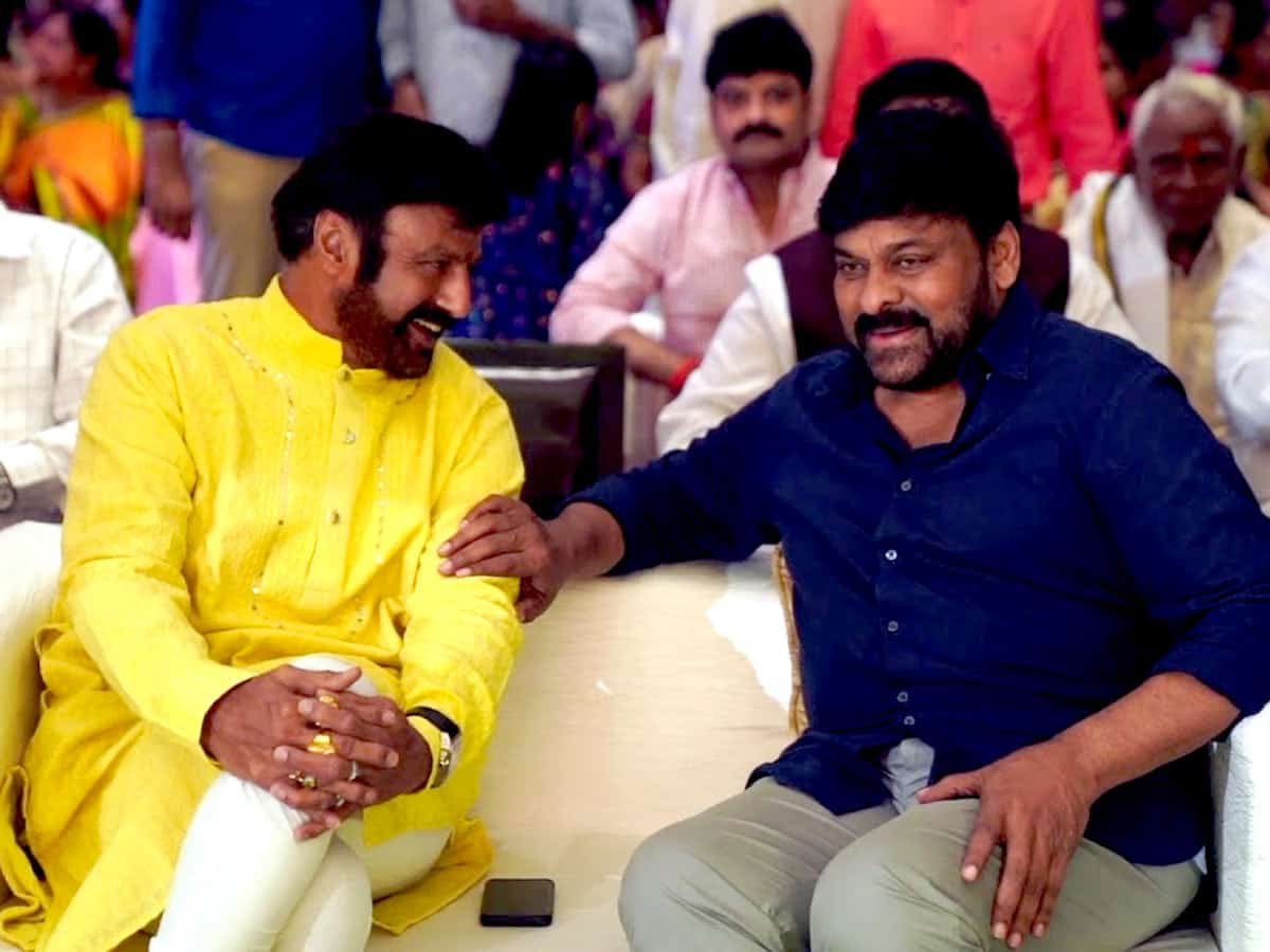 balakrishna,urvasivo rakshasivo pre release event  చిరు ప్లేస్ లో బాలయ్య 