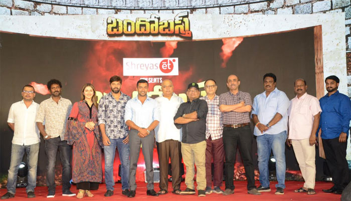 bandobast,pre release,event,highlights  ‘బందోబస్త్’ ప్రీ రిలీజ్ వేడుక విశేషాలివే!