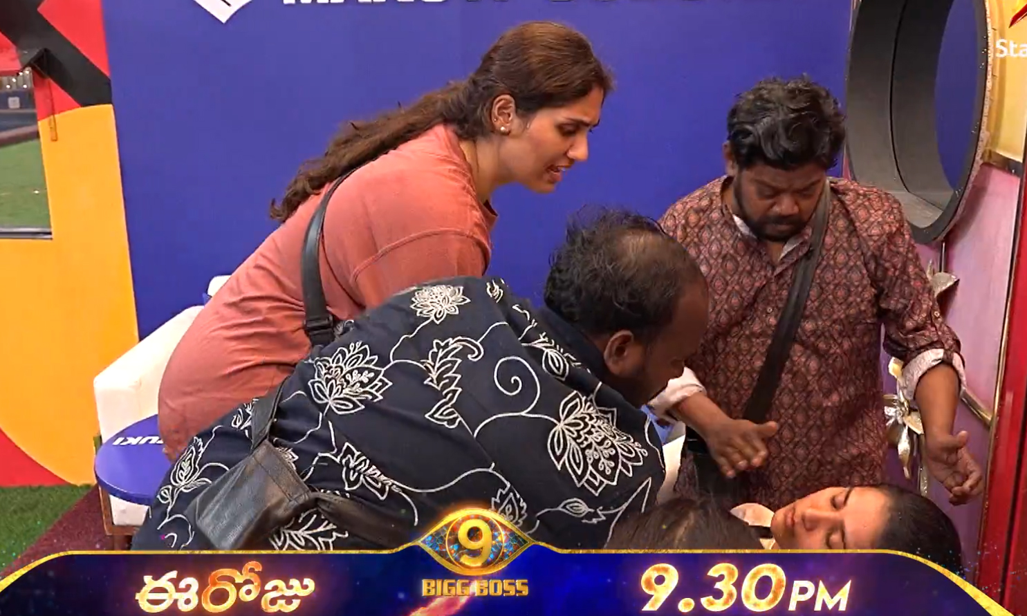bigg boss  BB9: టాస్క్ లో కళ్ళు తిరిగి పడిపోయిన తనూజ