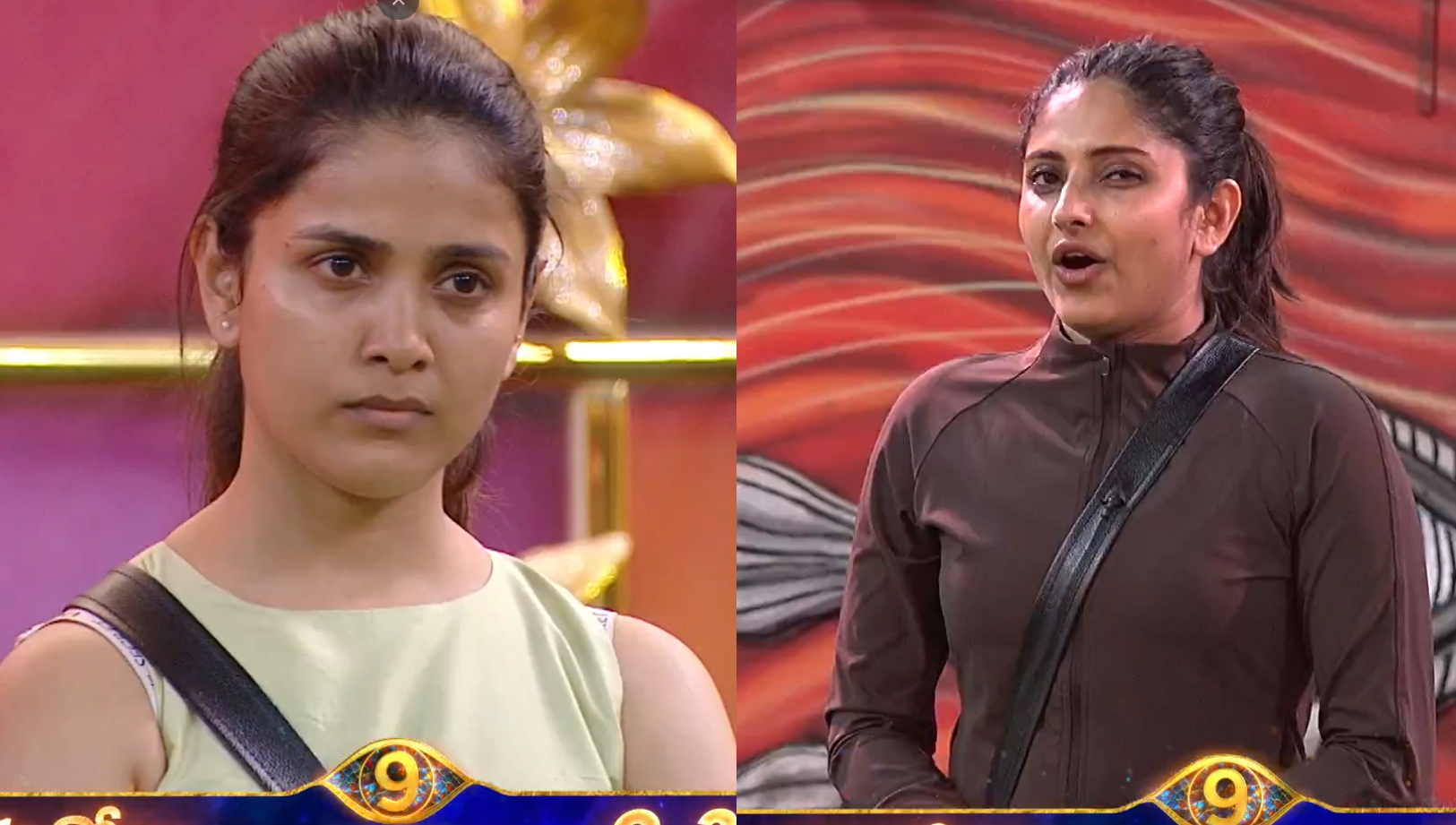 tanuja  BB9 - తనూజ ముసుగు తీసిన అయేషా 