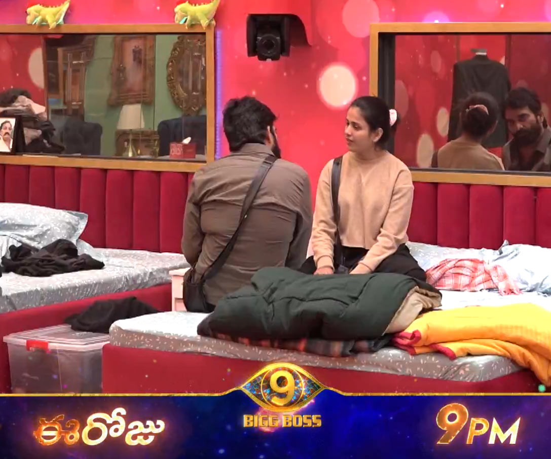 thanuja  BB 9: భరణి కి తనూజ క్లాస్ 