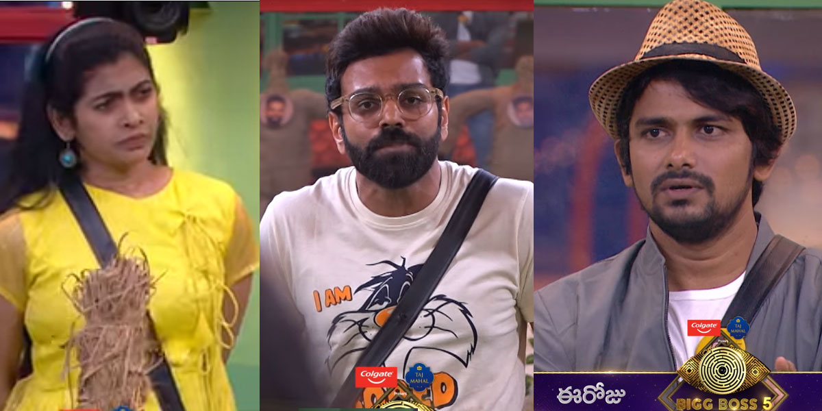 bigg boss telugu 5,bigg boss,nomination fight,kajal,sunny vs sri ram chandra,kajal vs sriram  బిగ్ బాస్ 5: కాజల్, సన్నీ vs శ్రీరామ్ 