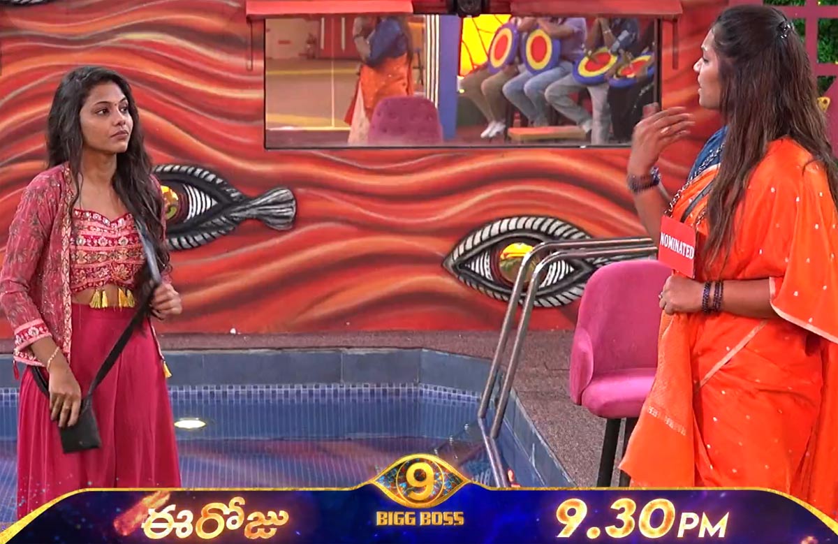 sreeja  బిగ్ బాస్ 9-దమ్ము తో దుమ్ము రేపిన శ్రీజ 