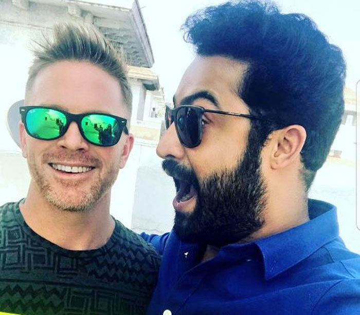 lloyd stevens,jr ntr,workouts,trivikram srinivas  త్రివిక్రమ్ కోసం ఎన్టీఆర్ స్పెషల్ కేర్!