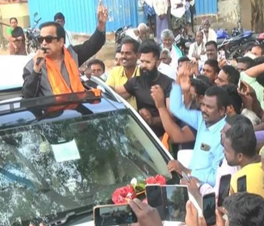 brahmanandam,karnataka election  బ్రహ్మానందం కొత్తవతారం