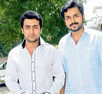 surya,karthi,ayyappanum koshiyum,pruthviraj,biju menon  మళయాల చిత్ర రీమేక్ లో అన్నదమ్ములు..?