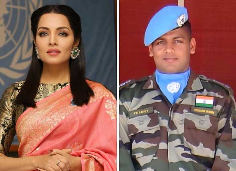celina jaitly  జైలులో మ‌గ్గుతున్న సోద‌రుడి కోసం
