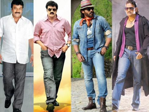 charanjeevi,balakrishna,nagarjuna,venkatesh,star image,busy busy  చిరు రాకతో ఆ ముగ్గురుకీ స్టార్ ఇమేజ్! 