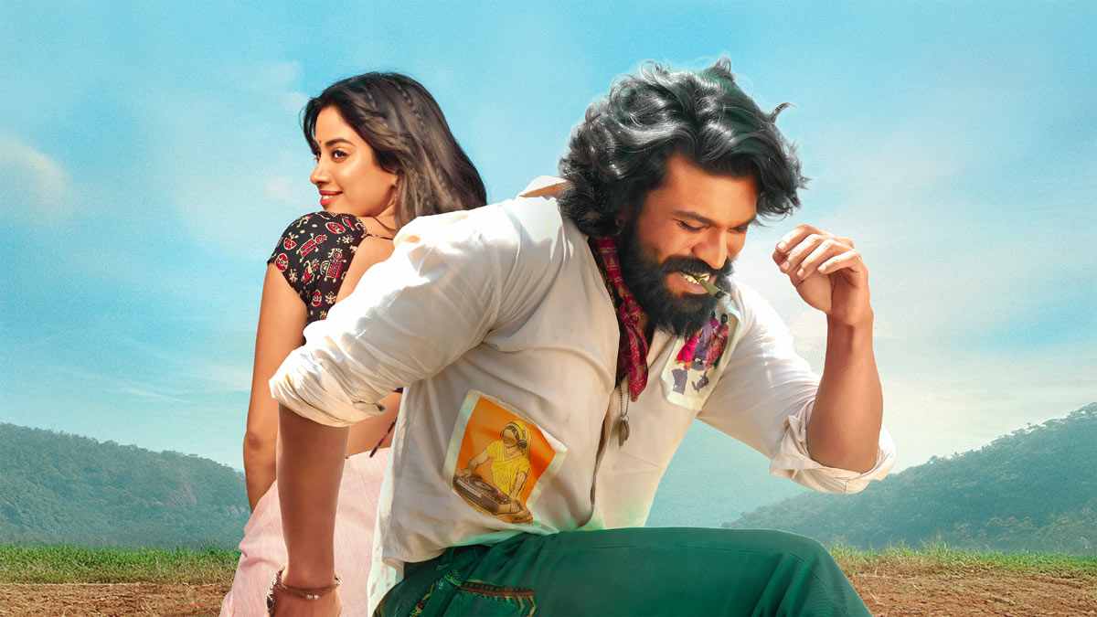 peddi  పెద్ది సాంగ్: రామ్ చరణ్ స్టెప్స్ - జాన్వీ అందాలు 