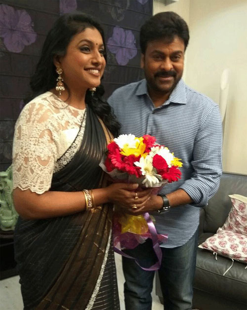 chiranjeevi,khaidi no 150,roja,ysrcp,jagan,sakshi channel  వైకాపా చూపు చిరువైపు.. ?