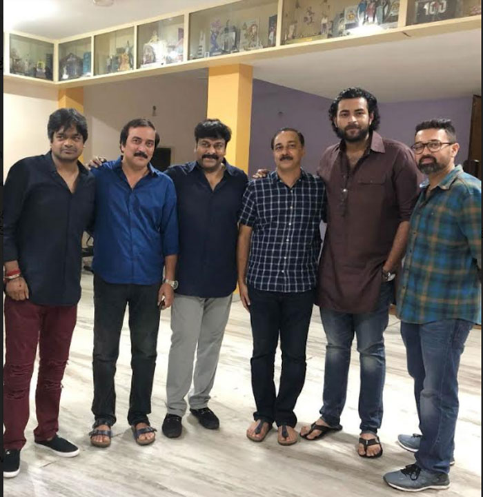 megastar,chiranjeevi,watches,gaddalakonda ganesh,varun tej,harish shankar  ‘గద్దలకొండ గణేష్’కు చిరు అభినందనలు