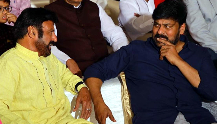 chiru phone call to balayya,megastar chiranjeevi,nandamuri balayya,tollywood  బాలయ్యకు చిరంజీవి ఫోన్ చేశారా..!?