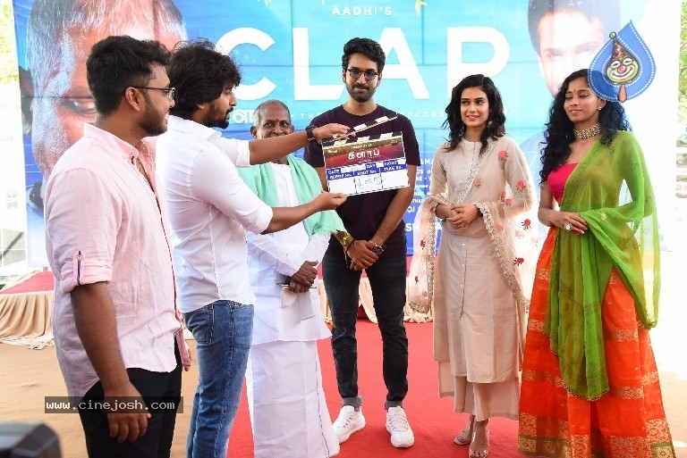 aadhi pinisetty,clap movie,opening  ఆది పినిశెట్టి 'క్లాప్' కొట్టాడు!!