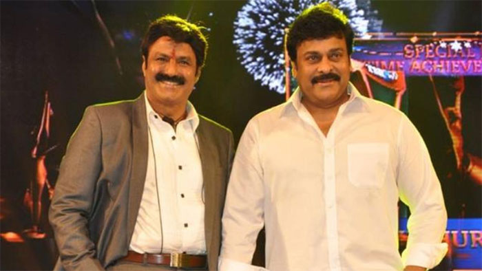 balakrishna,chiranjeevi,60 years party,balayya birthday,tollywood,telangana government  హాట్ టాపిక్: బాలయ్య ఆతిథ్యానికి చిరు వెళతాడా?