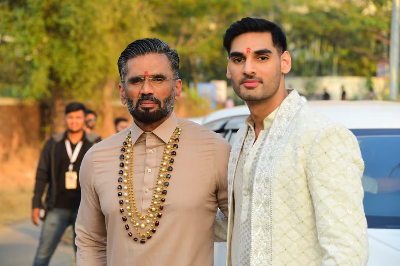 suniel shetty  స్టార్ హీరో కొడుకుపై కుట్ర‌