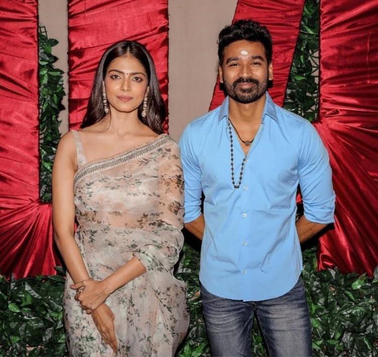 dhanush - malvika mohan combo,dhanush,malvika mohan,d43 resume shoot,d43 shoot in hyderabad  మాళవిక మోహన్ తో హైదరాబాద్ కి ధనుష్