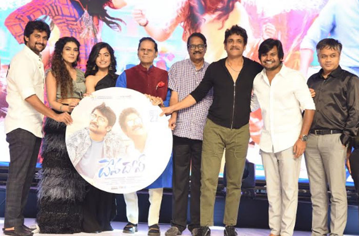 devadas,music party,nani,nagarjuna,ashwinidutt,rashmika,akanksha  మల్టీస్టారర్ చేస్తే నానితోనే చేయాలి: నాగ్