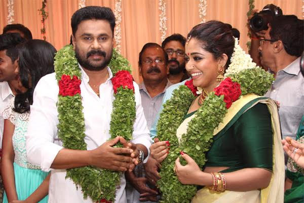 dileep,kavya,kannada actor dileep,dileep weds kavya,second marriage  తెర జంట నిజ జంటయ్యారు..!