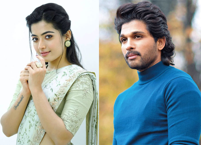 allu arjun,south heroine,rashmika mandanna,heroine,pushpa movie,pan india  పాన్ ఇండియా అని.. బన్నీ ఇలా చేశాడేంటి?