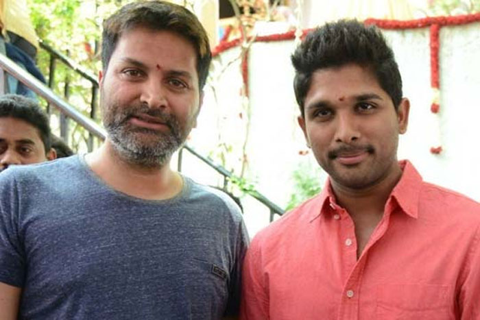 allu arjun,trivikram srinivas,movie,doubts  బన్నీ- త్రివిక్రమ్ మూవీ తేడా కొడుతోంది!