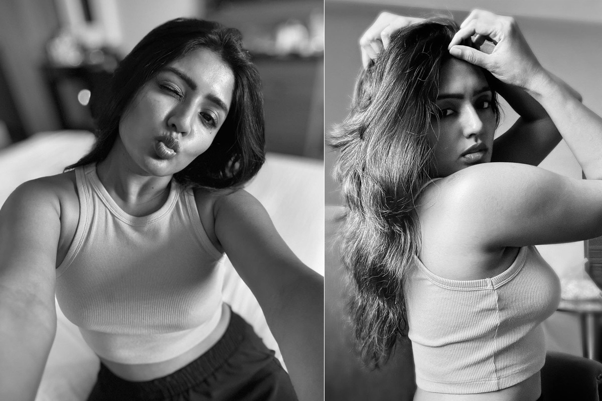 eesha rebba  అబ్బ.. స్లీవ్ లెస్ టాప్ లో ఈషా రెబ్బ!