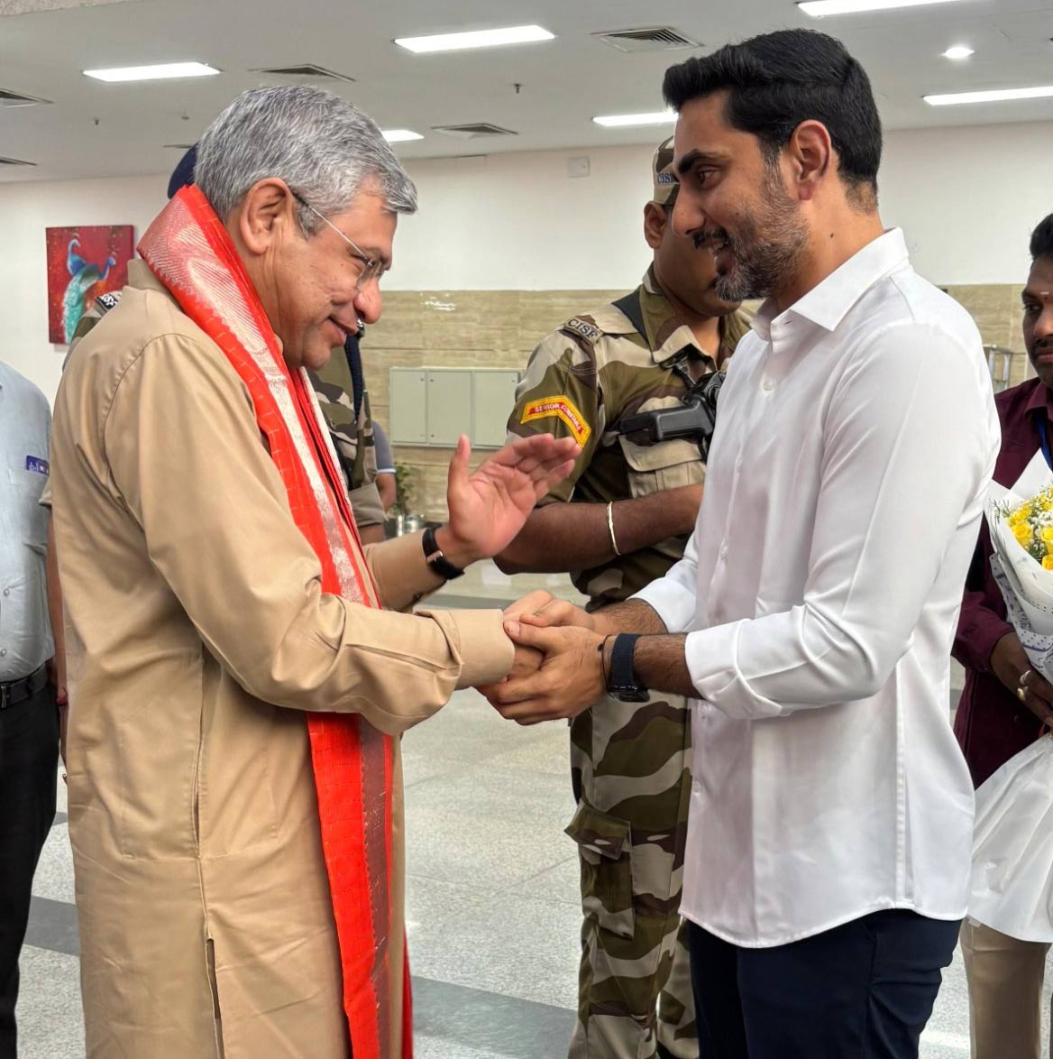 nara lokesh  CBN బ్రాండ్ తోనే ఇన్వెస్టర్ల రాక-నారా లోకేష్ 