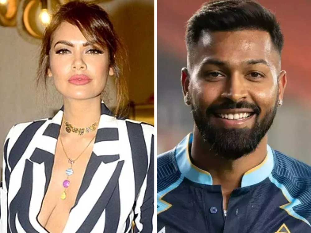 esha gupta  ఈ న‌టితో హార్థిక్ సీక్రెట్ డేట్
