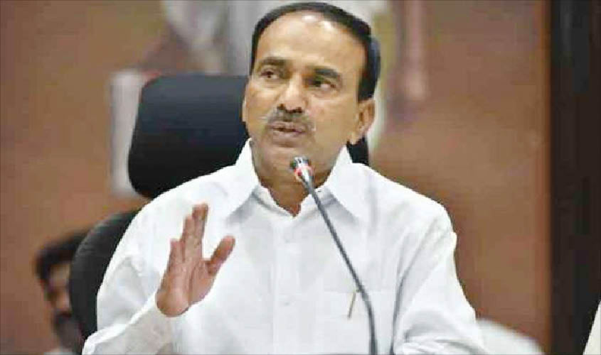 etela rajender,kcr cabinet,health minister,removed,cm kcr,telangana  మంత్రి పదవినుండి ఈటెల తొలగింపు