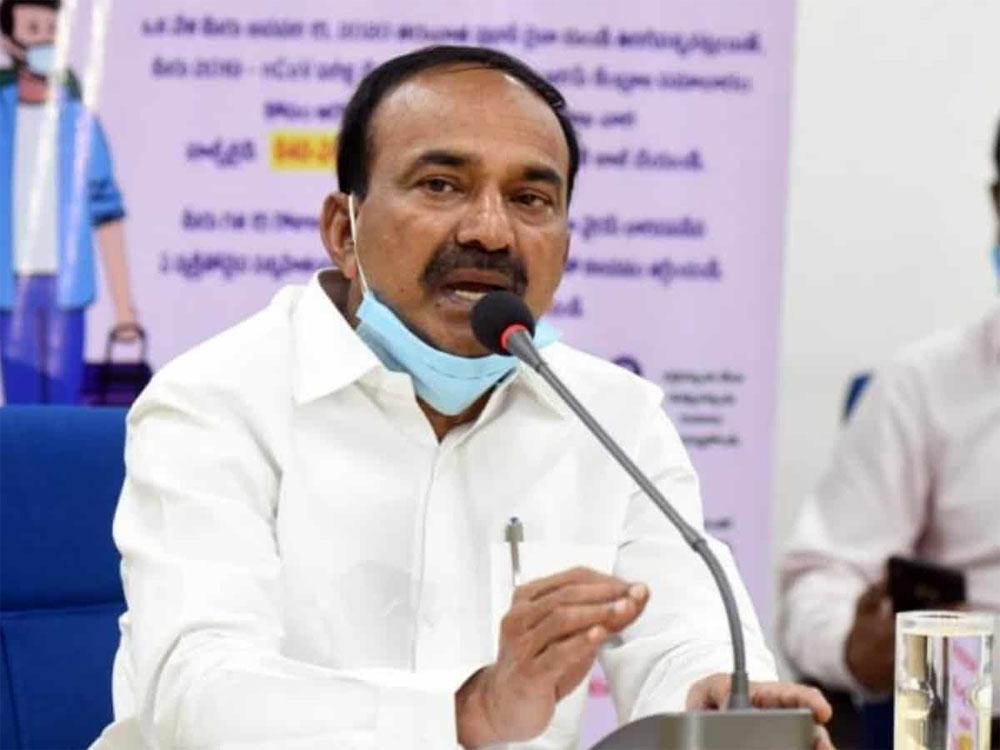 etela rajender,first press meet,kcr,health minister,cm kcr  ఈటెల సెన్సేషనల్ కామెంట్స్