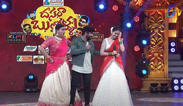 etv,dasara special event,etv dasara special event,etv dasara special programm,dasara bullollu promo  శేఖర్ మాస్టర్ ని ఓ ఆటాడుకున్న రోజా