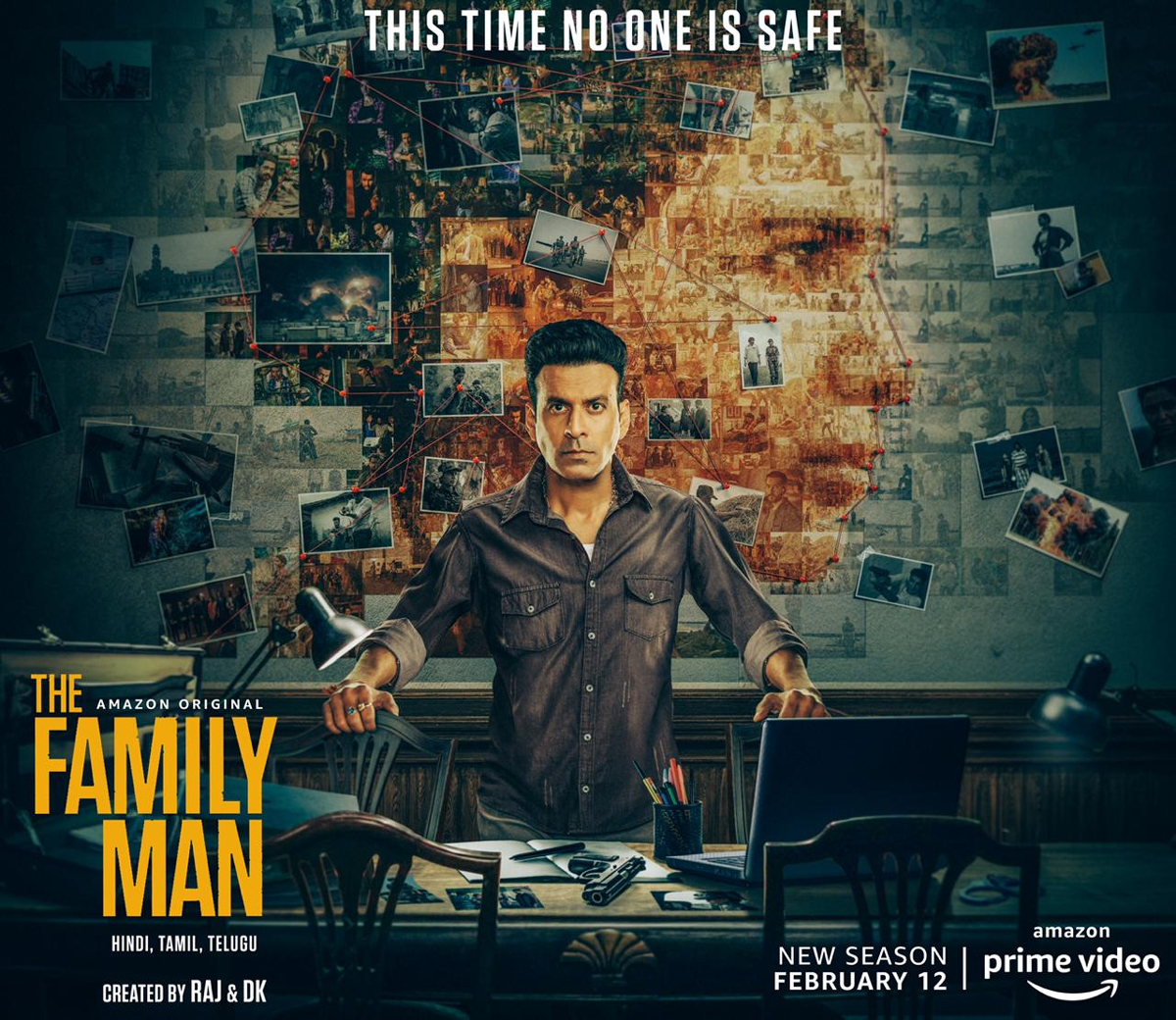 the family man,season 2,manoj bajpayee,samantha akkineni,priyamani,the family man,the family man season 2,february 12  సమంత రాక కన్ఫర్మ్ అయ్యింది