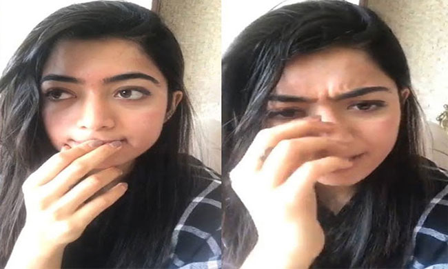 rashmika mandanna,geetha govindam,mahesh babu,  రష్మికని ఏడిపించిన అభిమాని..!