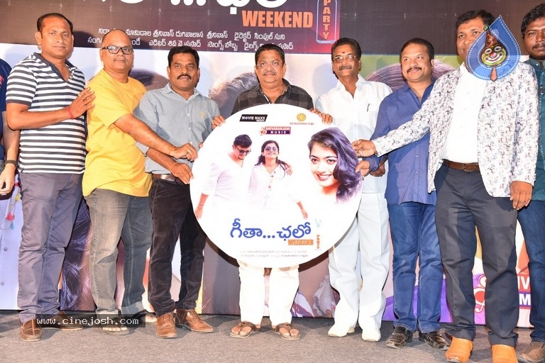 rashmika mandanna,geetha chalo,audio launch  ఆమె క్రేజ్ తో సినిమా ఆడుతుందా?