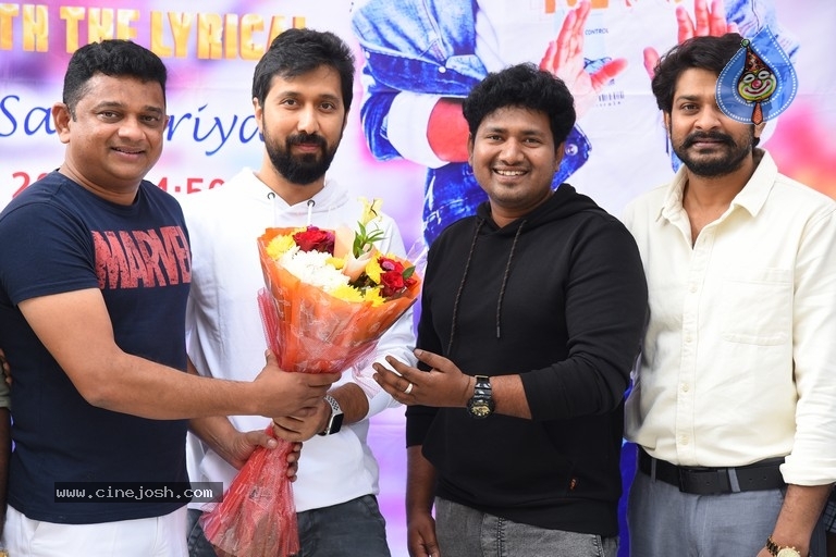 gnadharva movie song launch,gnadharva movie song,director bobby,sandeep madhav,gayatri r. suresh,sheetala bhat,sai kumar,suresh,posani,babu mohan,thagubothu ramesh  దర్శకుడు బాబీ విడుదల చేసిన గంధర్వ లిరికల్ ప్రోమో సాంగ్