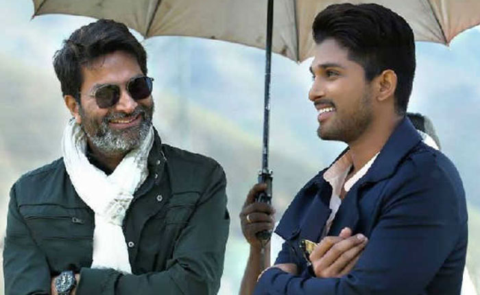 allu arjun,trivikram,movie,first look,release,april 8  అల్లు అర్జున్ అభిమానులకు అదిరిపోయే న్యూస్