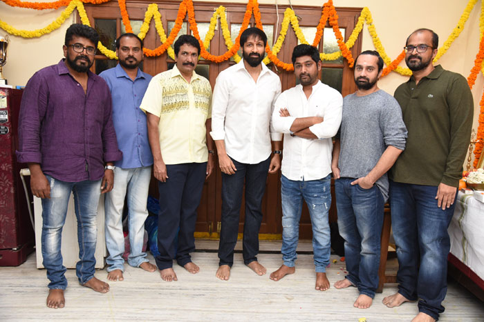 gopichand,thiru,ak entertainments,production no 18,launched  గోపీచంద్ మరో మూవీ మొదలైంది